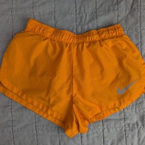 Nike Running shorts, XS, orange/mango